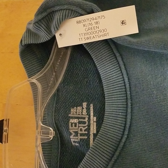 TIME and TRU Sweatshirt size XL (16-18) - Picture 6 of 7